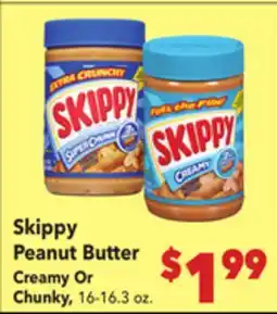 Vallarta Supermarkets Skippy Peanut Butter offer