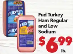 Vallarta Supermarkets Fud Turkey Ham offer