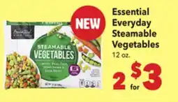 Vallarta Supermarkets Essential Everyday Steamable Vegetables offer