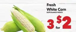 Vallarta Supermarkets Fresh White Corn / ELOTE BLANCO FRESCO offer