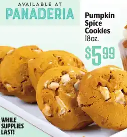 Vallarta Supermarkets Pumpkin Spice Cookies offer