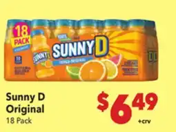 Vallarta Supermarkets Sunny D Original offer