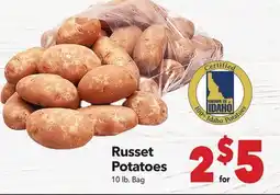 Vallarta Supermarkets Russet Potatoes offer