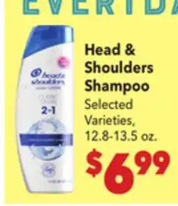 Vallarta Supermarkets Head & Shoulders Shampoo offer