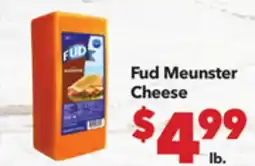 Vallarta Supermarkets Fud Meunster Cheese offer