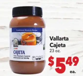 Vallarta Supermarkets Vallarta Cajeta offer