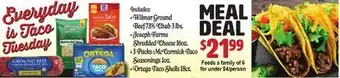 Vallarta Supermarkets MEAL DEAL offer
