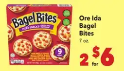 Vallarta Supermarkets Ore Ida Bagel Bites offer