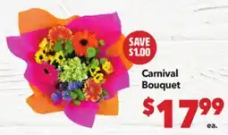 Vallarta Supermarkets Carnival Bouquet offer