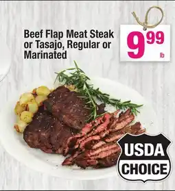 Super King Markets Beef Flap Meat Steak or Tasajo, Regular or Marinated offer
