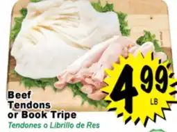 Superior Grocers Beef Tendons or Book Tripe offer