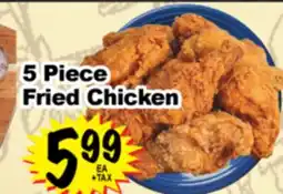 Superior Grocers 5 Piece Fried Chicken offer