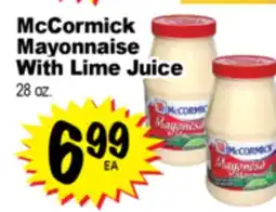 Superior Grocers McCormick Mayonnaise With Lime Juice offer