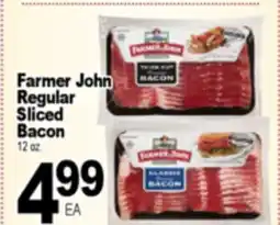 Superior Grocers Farmer John Regular Sliced Bacon offer