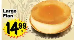Superior Grocers Large Flan offer