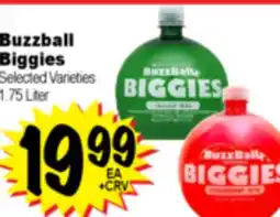 Superior Grocers Buzzball Biggies offer