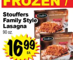 Superior Grocers Stouffers Family Style Lasagna offer