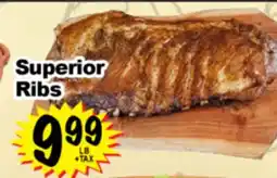 Superior Grocers Superior Ribs offer