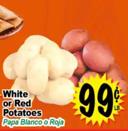 Superior Grocers White or Red Potatoes offer