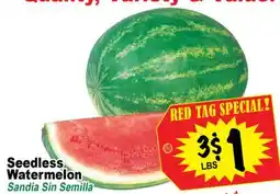 Superior Grocers Seedless Watermelon offer
