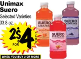 Superior Grocers Unimax Suero offer