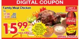 Superior Grocers Family Meal Chicken Meal offer