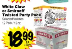 Superior Grocers White Claw or Smirnoff Twisted Party Pack offer