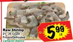 Superior Grocers Raw Shrimp offer