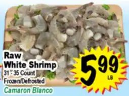 Superior Grocers Raw White Shrimp offer