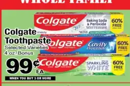 Superior Grocers Colgate Toothpaste offer