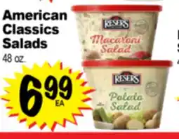 Superior Grocers American Classics Salads offer