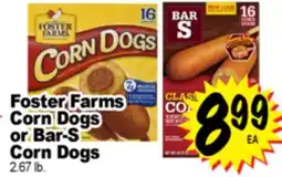 Superior Grocers Foster Farms Corn Dogs or Bar-S Corn Dogs offer