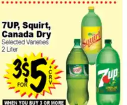 Superior Grocers 7UP Squirt, Canada Dry offer