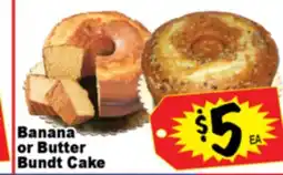 Superior Grocers Banana or Butter Bundt Cake offer