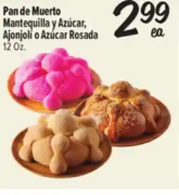 El Super Fresh Pan de Muerto Mantequilla y Azúcar Rosada offer
