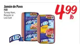 El Super Fresh FUD Turkey Ham, Regular or Low Salt offer