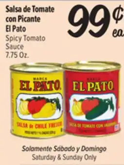 El Super Fresh El Pato Spicy Tomato Sauce offer