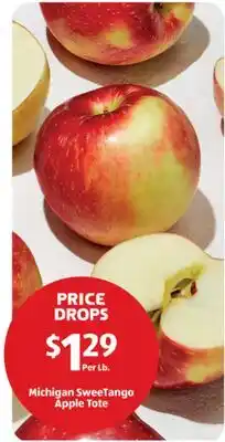 Aldi Michigan SweeTango Apple Tote offer