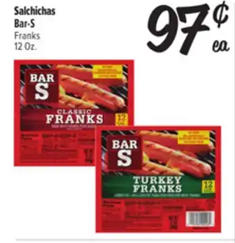 El Super Fresh Salchichas Bar-S offer