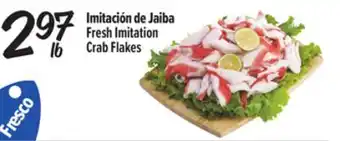 El Super Fresh Fresh Imitation Crab Flakes offer