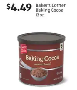 Aldi Corner Baking Cocoa offer