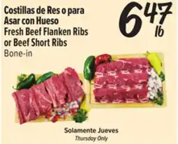 El Super Fresh Fresh Beef Flanken Ribs or Beef Short Ribs offer
