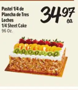 El Super Fresh Leches 1/4 Sheet Cake offer