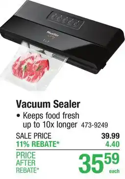 Menards Vacuum Sealer offer