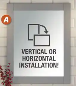 Menards Framed Mirror offer