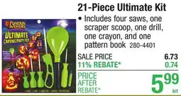 Menards 21-Piece Ultimate Kit offer