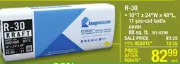 Menards R-30 offer