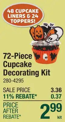 Menards 72-Piece Cupcake Decorating Kit offer