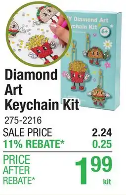 Menards Diamond Art Kit Keychain Kit offer