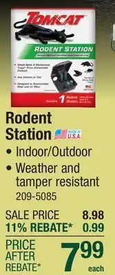Menards Rodent Station offer